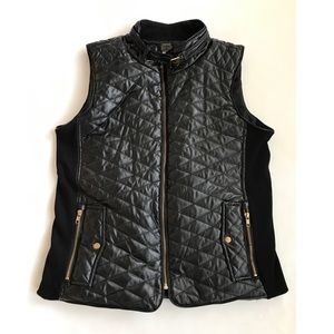POOF Black Vest    Medium
